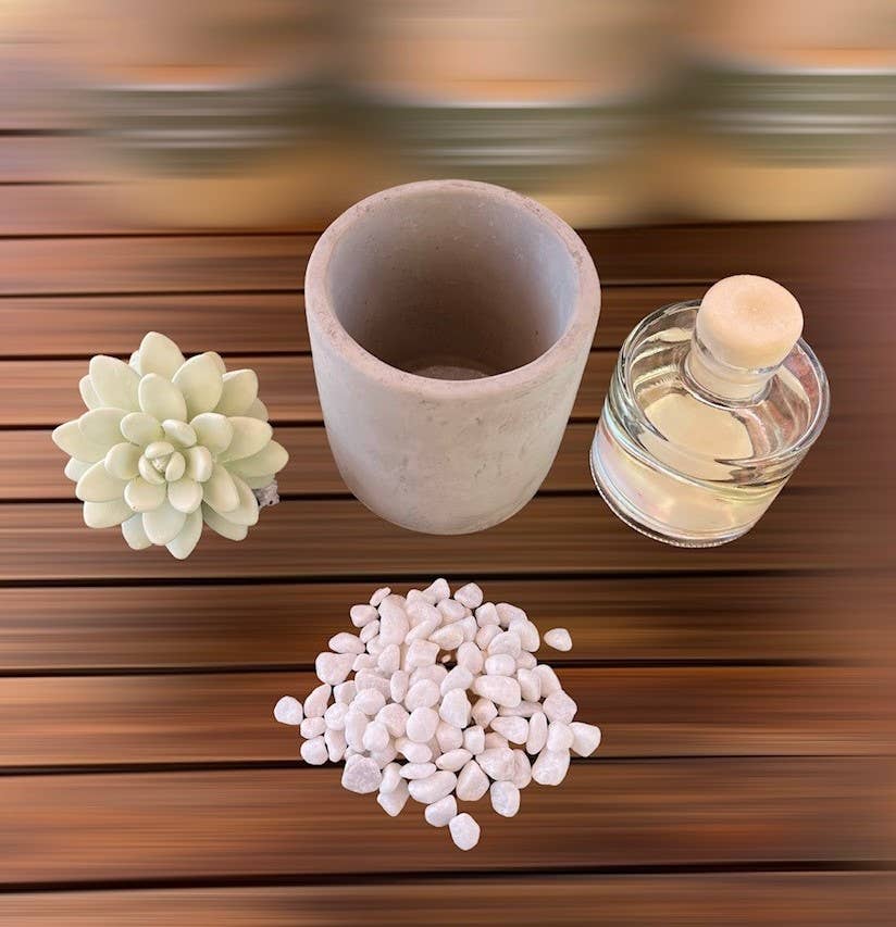 Pretty Valley Home - Wholesale Diffuser Fragrance Refill - Succulent in Planter Diffuser Gift Set for Home Decor7
