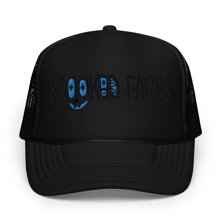 Foam Krooked Faces truckerhoed voor wholesale door Krooked Faces