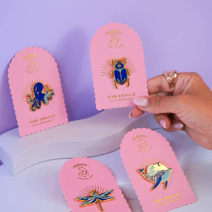 MALICIEUSE - Wholesale Brooch - Dragonfly Pin4