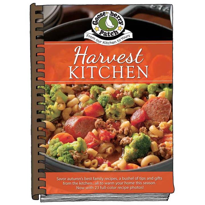 Harvest Kitchen Cookbook by Gooseberry Patch for wholesale by Simon & Schuster