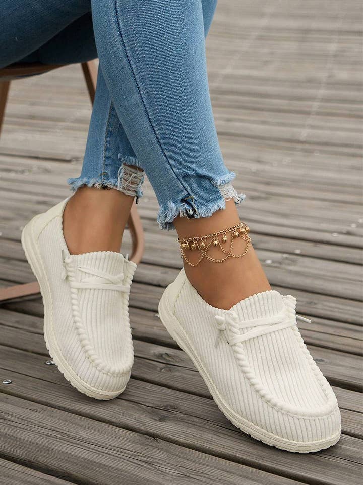 Threaded Pear - Vente Baskets à enfiler – femme - Chaussures décontractées Sophia Slip On8