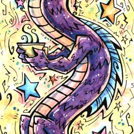 Corinne Roberts Illustration - Wholesale Bookmark - Bookmark - Dragon