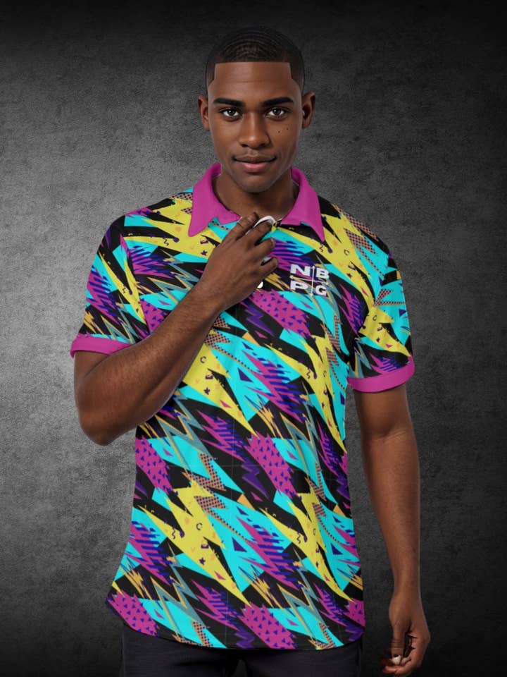 Polo Swingwave por atacado de Not Bad Pretty Good