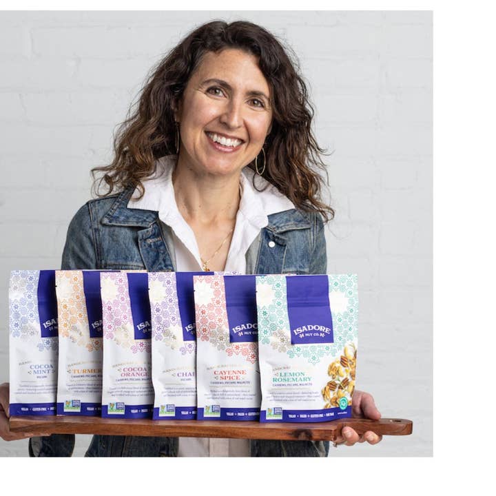 Isadore Nut Company - Wholesale Nuts - Cocoa Mint Pecans: Premium Roasted- 5 oz- Non-GMO9