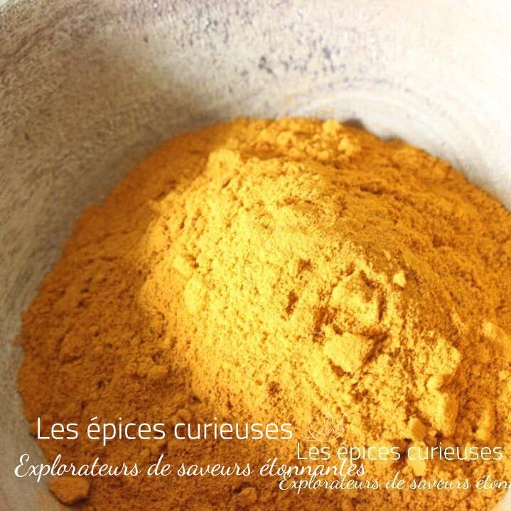 Bio-Mutterkurkuma aus La Réunion für den Großhandel von Les Epices Curieuses