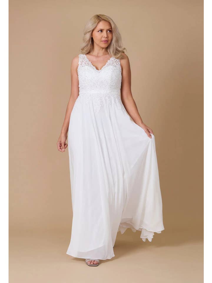 Kos Couture - Wholesale Gown - Women's - Long Formal Party Dress Plus Size Evening Gown21