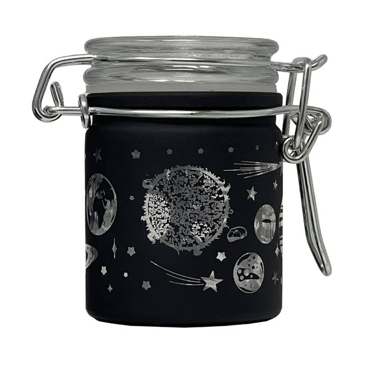 Mini bocal de rangement en verre hermétique – Design du système solaire | 45 m pour la vente par Ted Miller Innovation