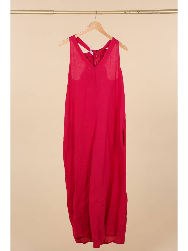 la maison des fibres naturelles - Wholesale Jumpsuit - Women's - Sleeveless jumpsuit in 100% linen 6201414