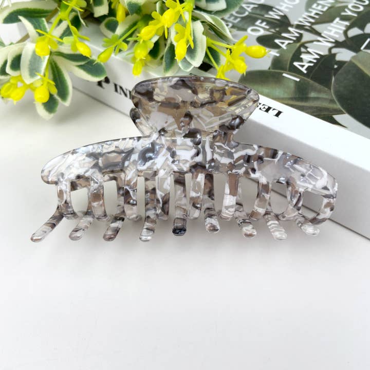 mildstyles – Clips para cabelo - Mulher por atacado – Crush Chita Pele Garra Clip5