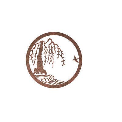 Overwrought - Wholesale Wall Accent - Willow Circle Panel