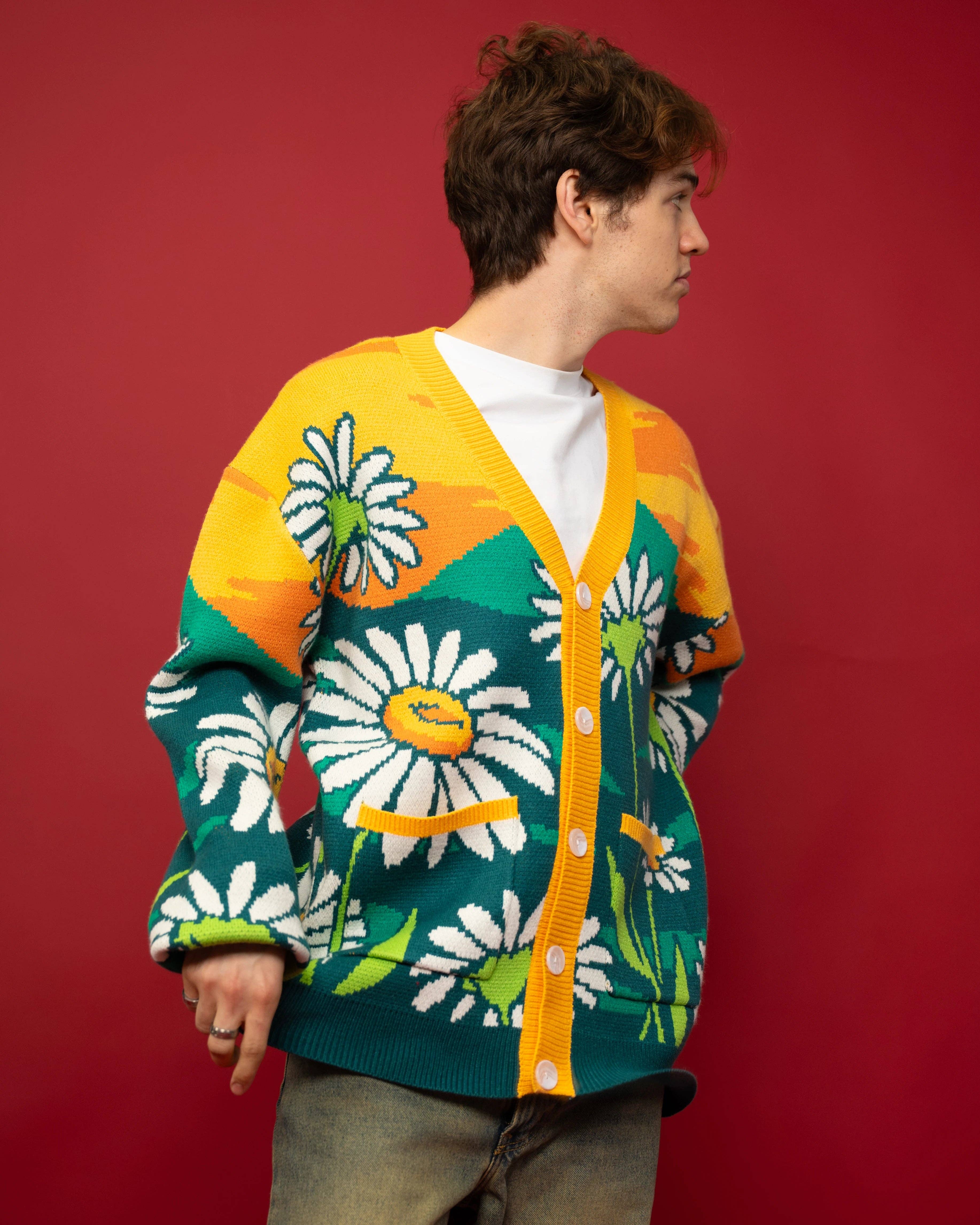 Steady Hands – wholesale Kofta - Dam – Daisy Cardigan7