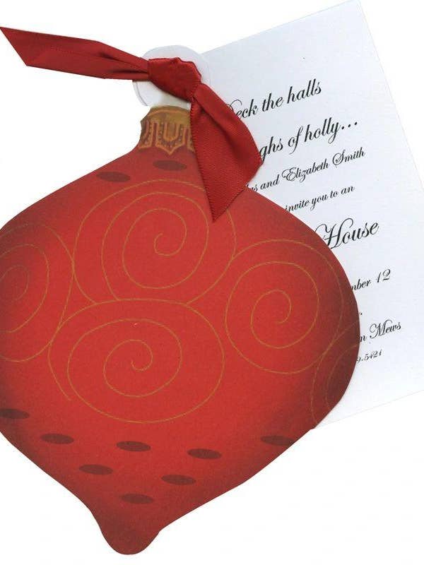 Invitations (Die Cut Invitations - HW728) for wholesale by Stevie Streck Designs