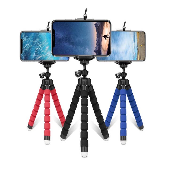 GulleeGadgets - Wholesale Selfie Stick - Octopus Camera Tripod Stand for Cell Phone- Assorted In Bulk