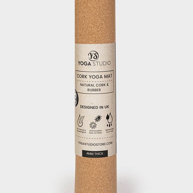 Yoga Studio Store - Vendita all'ingrosso Tappetini da yoga - Tappetino yoga in sughero Yoga Studio 4mm4