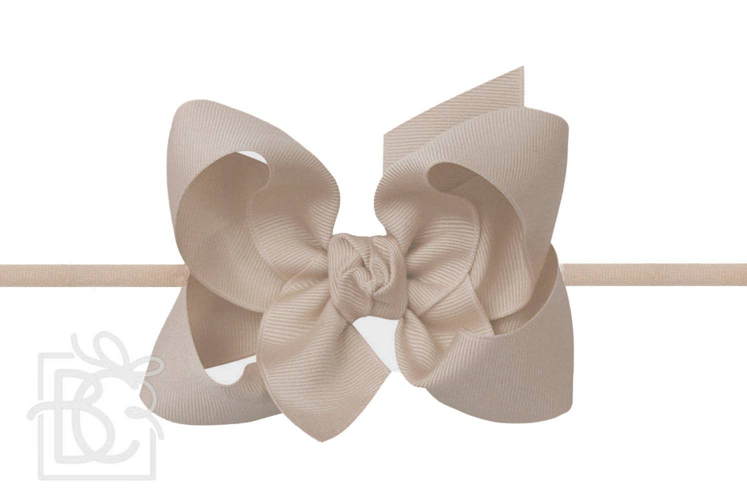 Beyond Creations, LLC - Wholesale Haarband - Kinderen - 1/4" NYLON PANTY MET KENMERKENDE GROSGRAIN-STRIK201