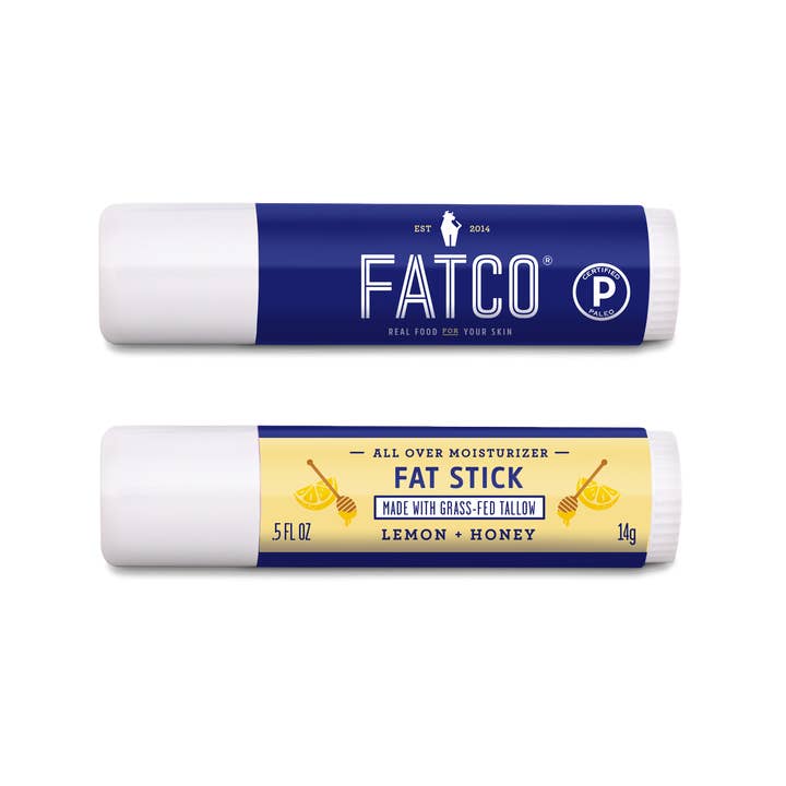 FATCO - Wholesale Lip Balm - Fat Stick, Lemon+Honey - 0.5 oz
