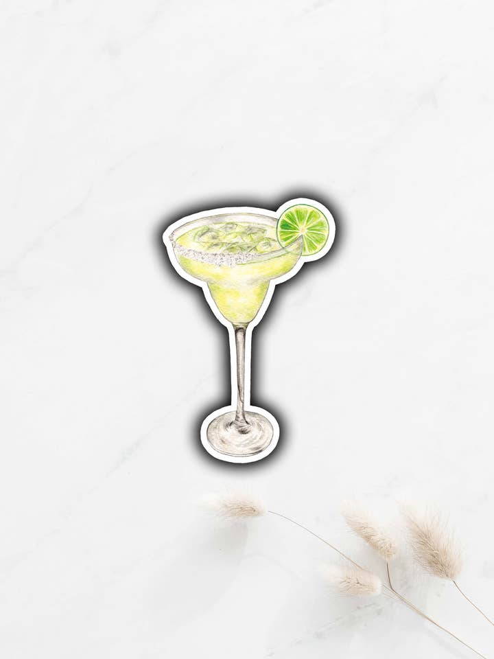 Margarita Sticker for wholesale by Tammy Speed Design