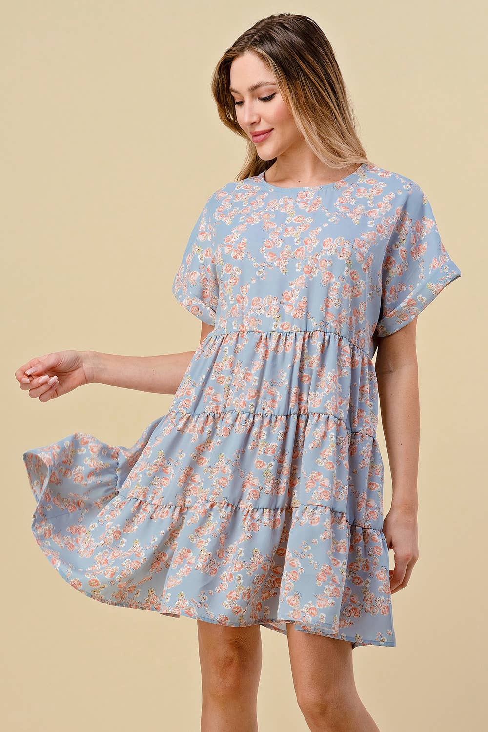 Lily Gray – Engroshandel Kjole - Dame – AD0214A - LAVENDEL - REGELMÆSSIG STØRRELSE10