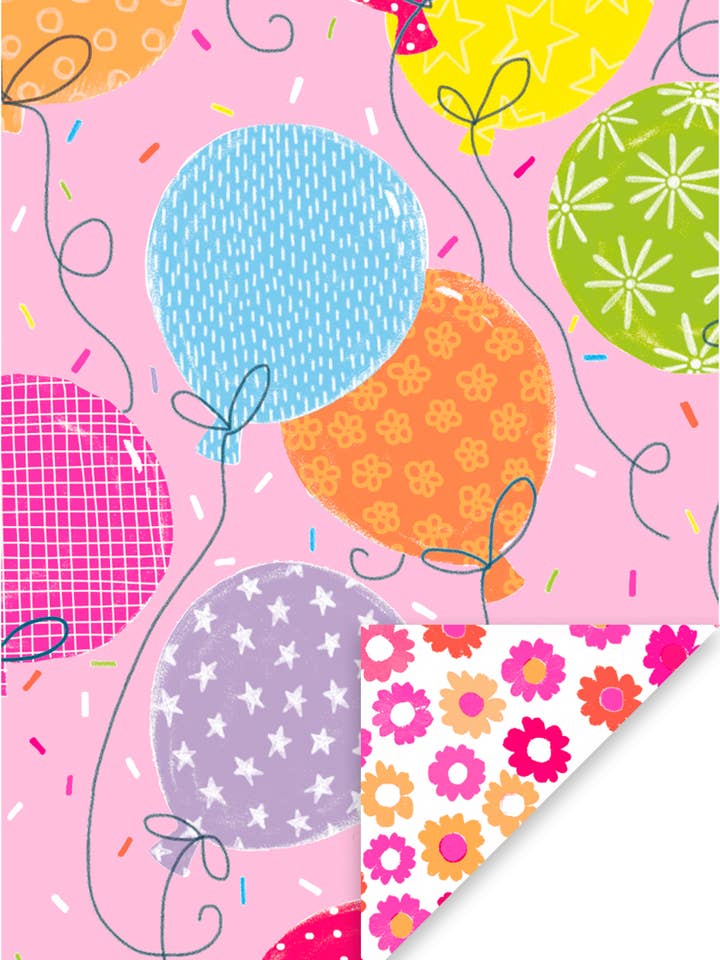 Platt Vira Stora Ballonger Rosa för wholesale av Glick