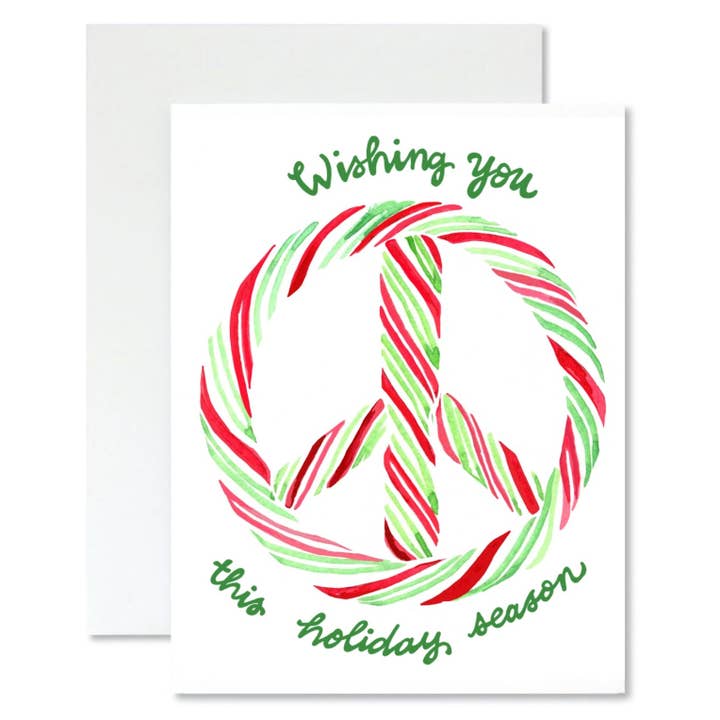 Wishing you Peace Card for wholesale by Mabel Paper Co.