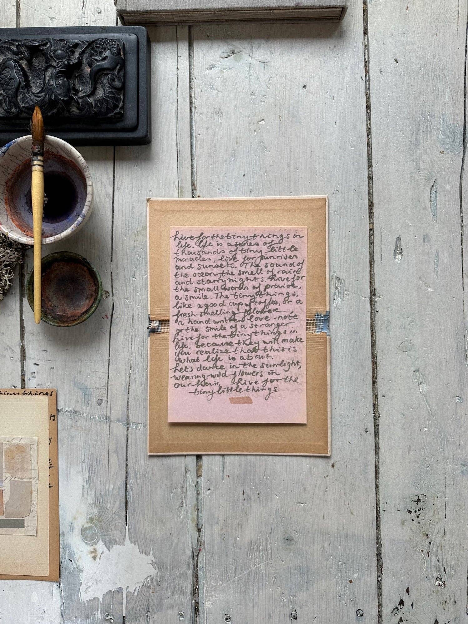 tinystories - Wholesale Postcard - Art Card "Tiny Little Things"1