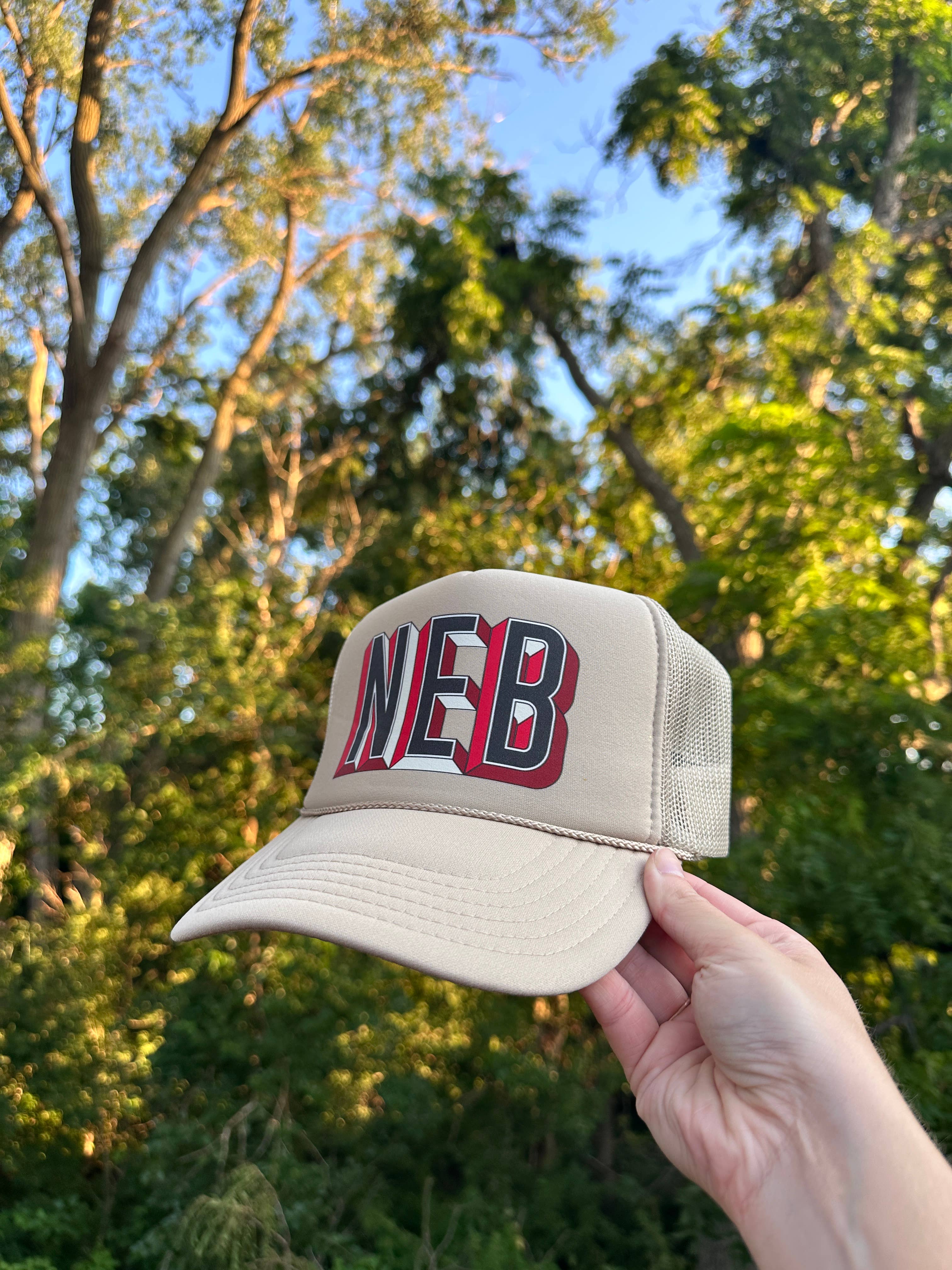 The Cold Hearted Collective - Wholesale Trucker Hat - Unisex - NEB Nebraska Trucker Hat 3