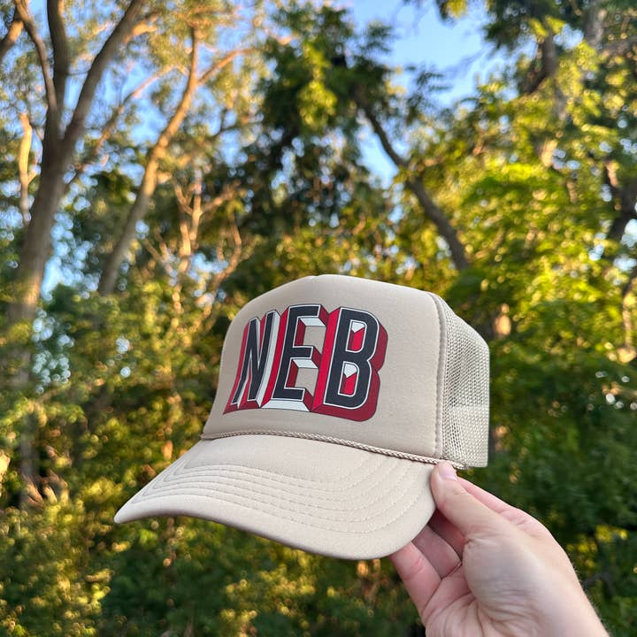 The Cold Hearted Collective - Wholesale Trucker Hat - Unisex - NEB Nebraska Trucker Hat 3