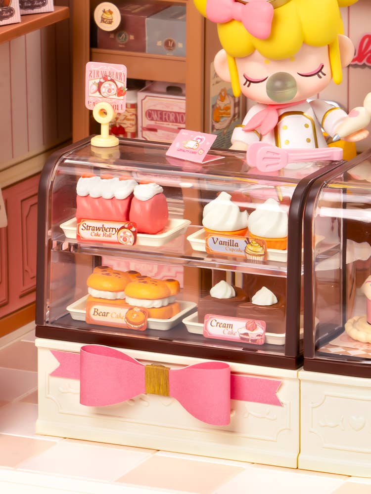 Robotime - Wholesale DIY Craft Kit - DW019B Rolife Tasty Cake Shop DIY Miniature House3