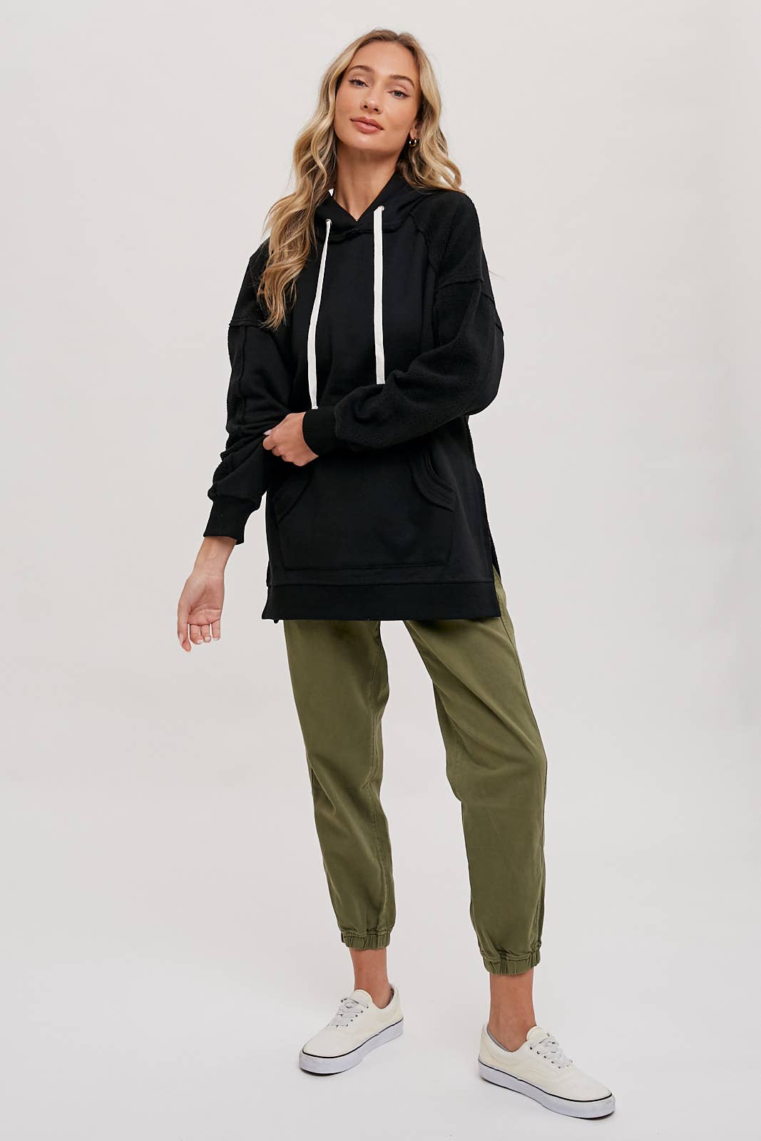 Bluivy - Wholesale Hoodie - Women's - FLEECE HOODIE TUNIC9