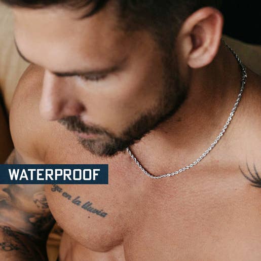 We Are All Smith - Vendita all'ingrosso Collane a catena e maglie - Catena in corda da uomo impermeabile 3mm1