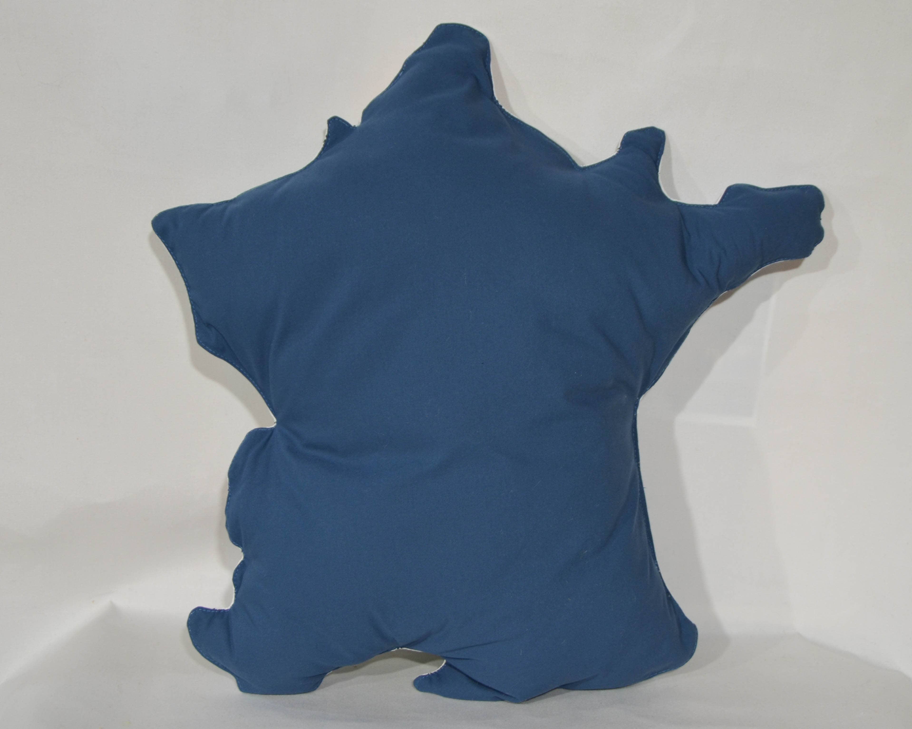 Grenouille Rouge - Wholesale Chair Cushion - Blue cushion with map of France1