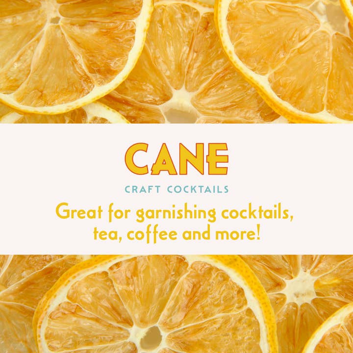 Cane Craft Cocktails - Wholesale Dried/Dehydrated Fruit - Dehydrated Lemon Wheels 1