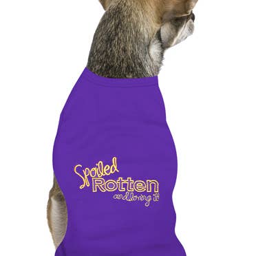 Parisian Pet® - Wholesale Pet Shirt - Dog - Spoiled Rotten Dog T-Shirt – Humorous Pet Shirt for Dogs2