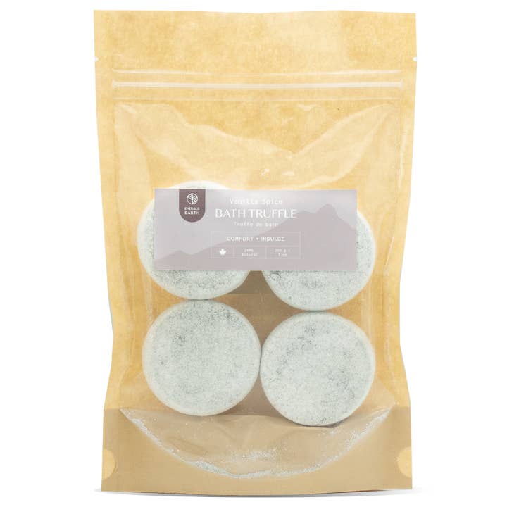 Bath Truffles : Vanilla Spice for wholesale by Emerald Earth Organic Spa