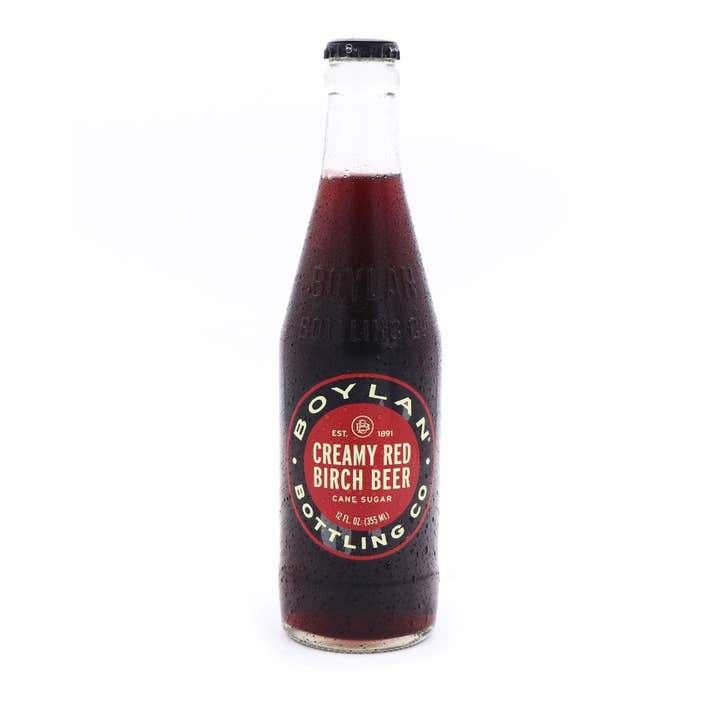 Grandpa Joe's Candy Shop - Wholesale Soda/Carbonated Drink - Boylan Creamy Red Birch, 12 Fl oz, 12ct Bottles
