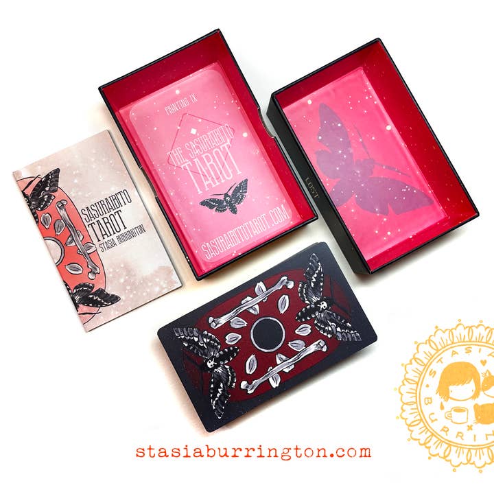 Stasia Burrington Illustration - Wholesale Tarot Cards - Deck - The Sasuraibito Tarot - 78 Card Deck and booklet3