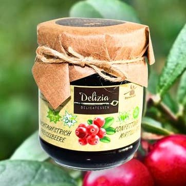 Delizia Delikatessen - Vente Confiture/gelée - Confiture de canneberges0