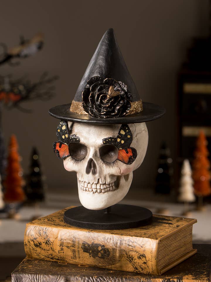 Moth Skull for wholesale by Bethany Lowe Designs