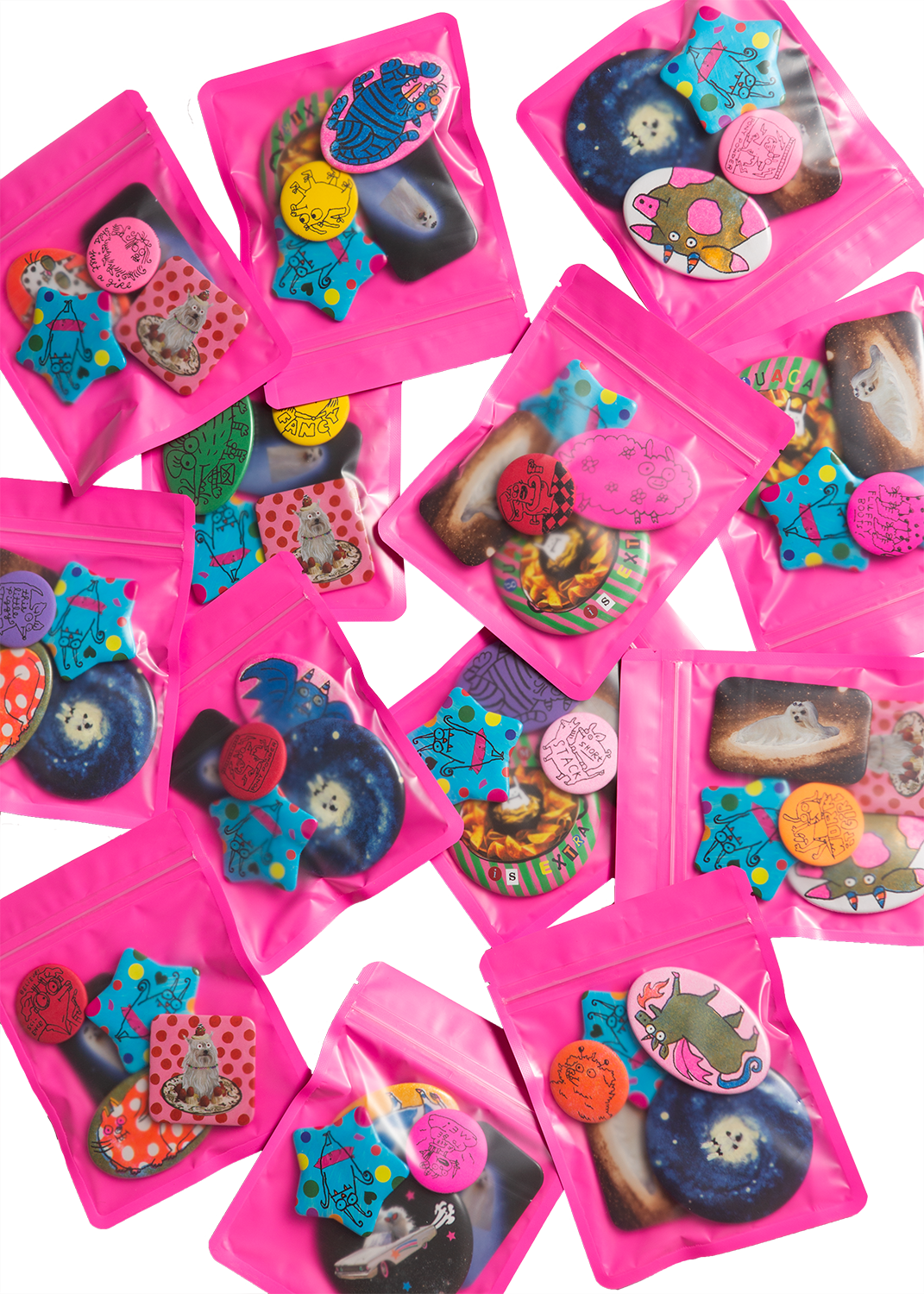 gentle thrills - Wholesale Lapel Pin/Button - chaos mode button bag4