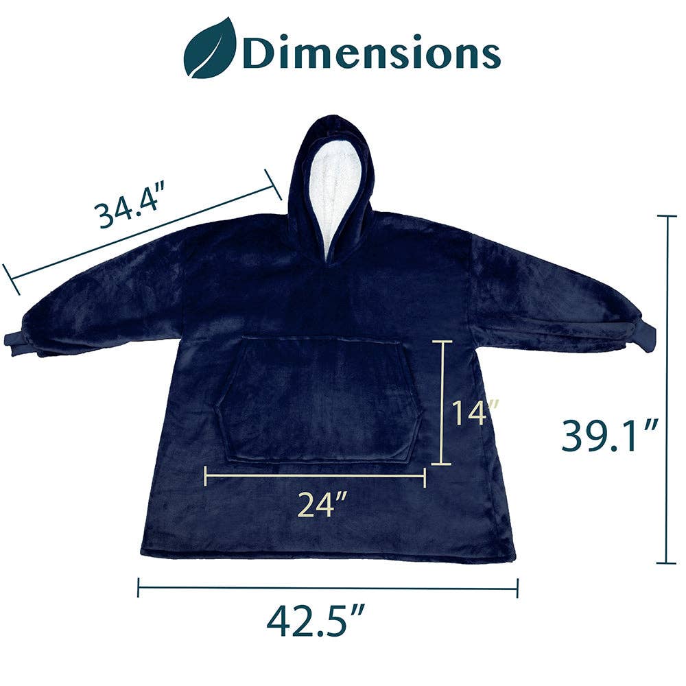 Pavilia - Wholesale Throw Blanket - Oversized Wearable Hoodie Blanket48