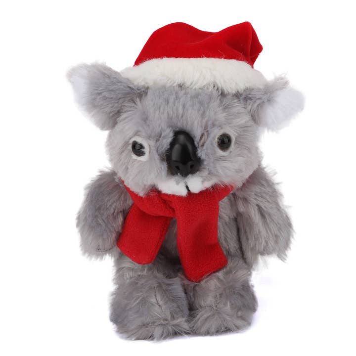 Plushland - Wholesale Christmas Decoration - Christmas animals with scarf koala 12"0