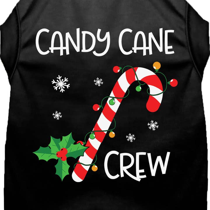 Candy Cane Crew Pet Shirt for wholesale by As You Wish Apparel