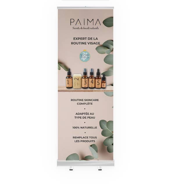Païma - Wholesale Electronic Skincare Device - Kakémono Roll Up Païma