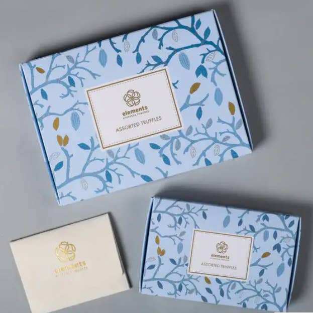 Elements Truffles - Vendita all'ingrosso Confezioni di cioccolatini - Tartufi al Cioccolato - Scatola da 8 per Regali1