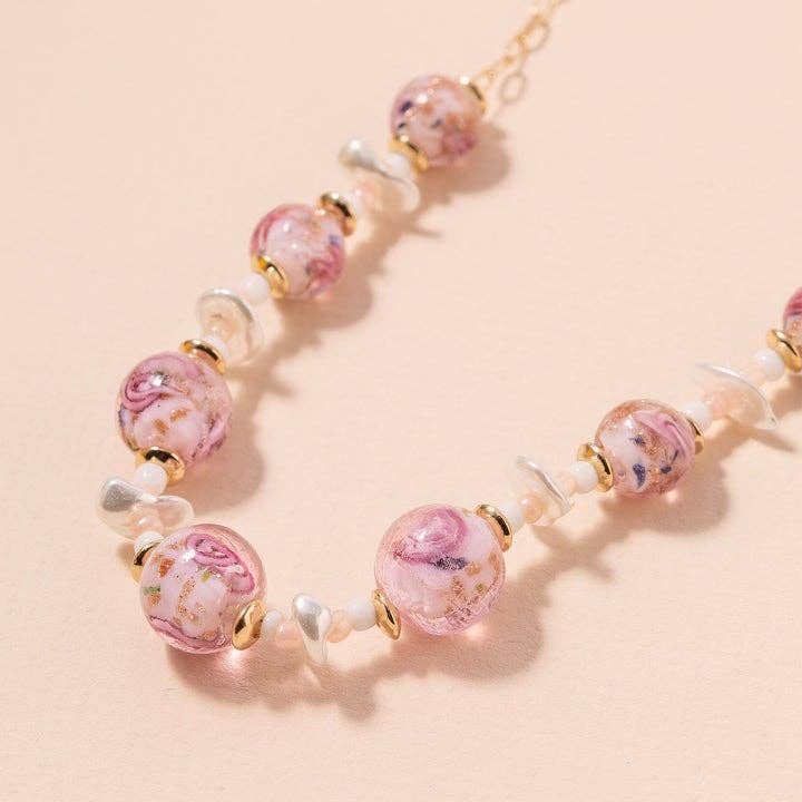 Murano High Quality Glass Beads with Pearl Linked Necklace and other Purchase Wholesale murdle. Free Returns & Net 60 Terms on Faire trending on Faire.