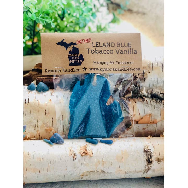 Kymora Kandles - Wholesale Air Freshener - Hanging Air Freshener - Leland Blue Tobacco Vanilla