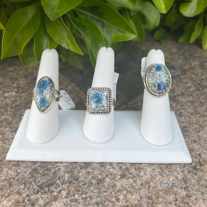 Anillo de plata de ley 925 K2 Jasper para venta al por mayor de GTG Gems Corp