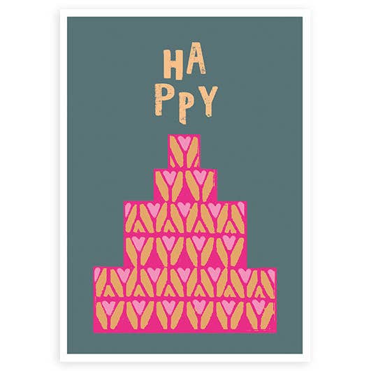 Gâteau Joyeux | Carte postale | Anniversaire pour la vente par Hey!Cards GmbH & Co. KG