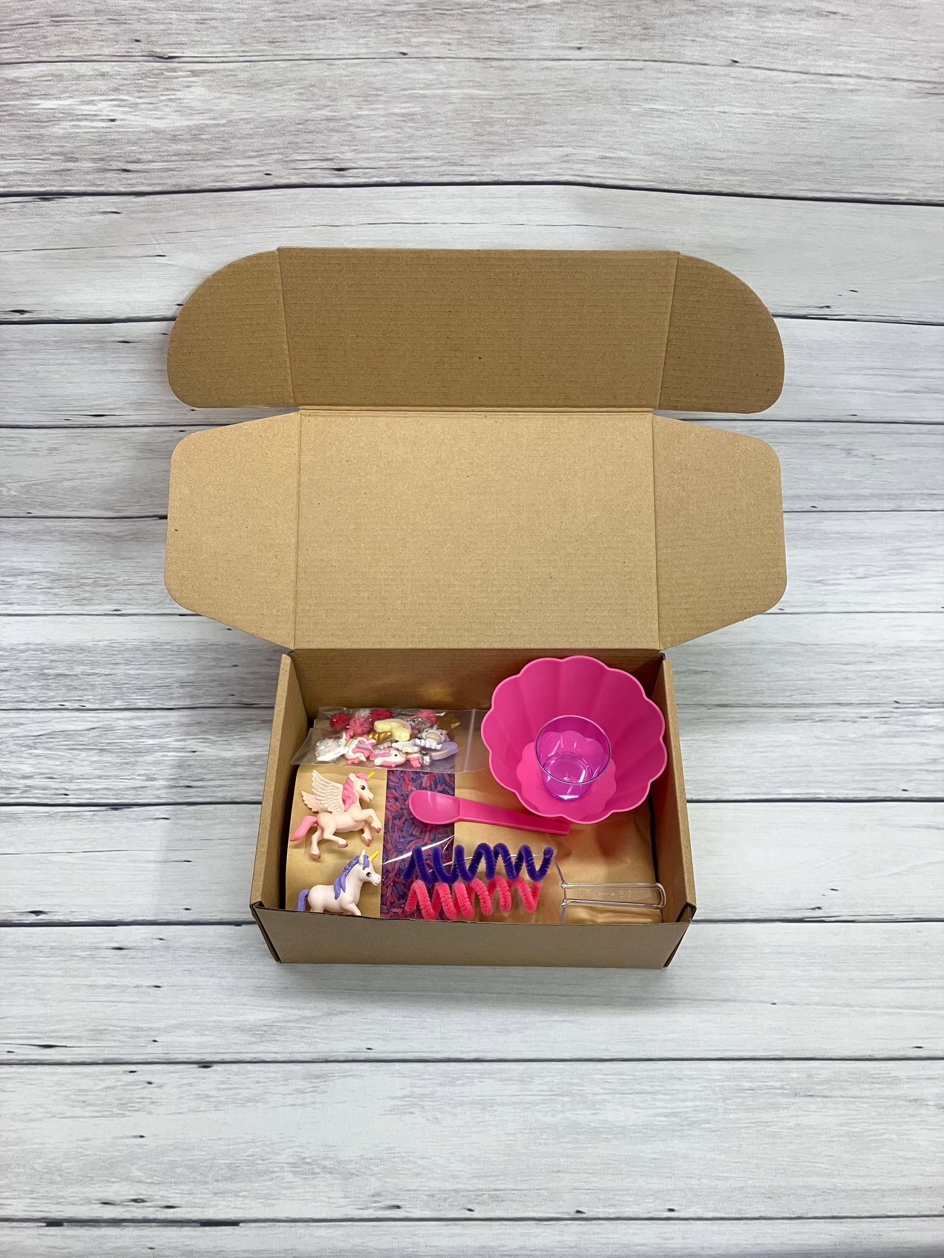 Curious Learning and Sensory – Großhandel Spielzeugset – Kinder – Einhorn-Sinnesbehälter, Sinnesbehälter für Kinder, Einhorn-Sinnes3