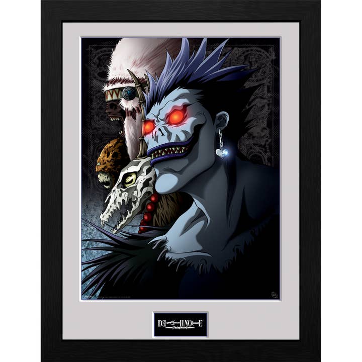 GB Eye Death Note Shinigami Framed Poster Print 12" x 16" for wholesale by ABYstyle